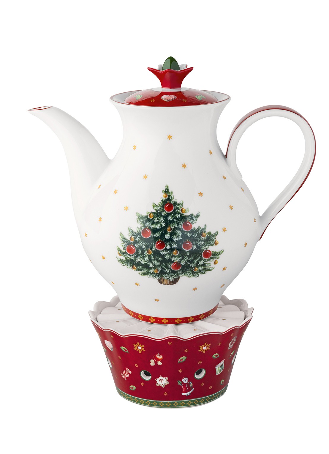 Villeroy & Boch Toy's Delight koffiepot - voorkant 5 rood