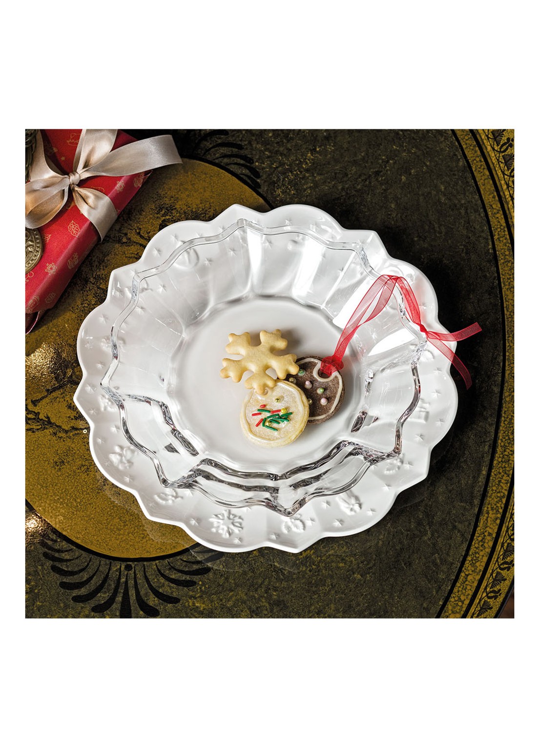 Villeroy & Boch Toy's Delight Royal Classic Kerst dinerbord 29 cm - detail 5 gebroken wit