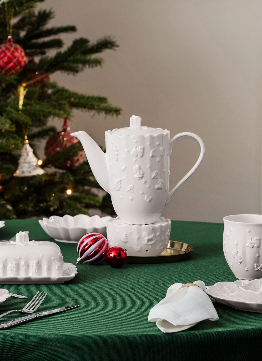Villeroy & Boch Toy's Delight Royal Classic koffiepot - detail 2 wit