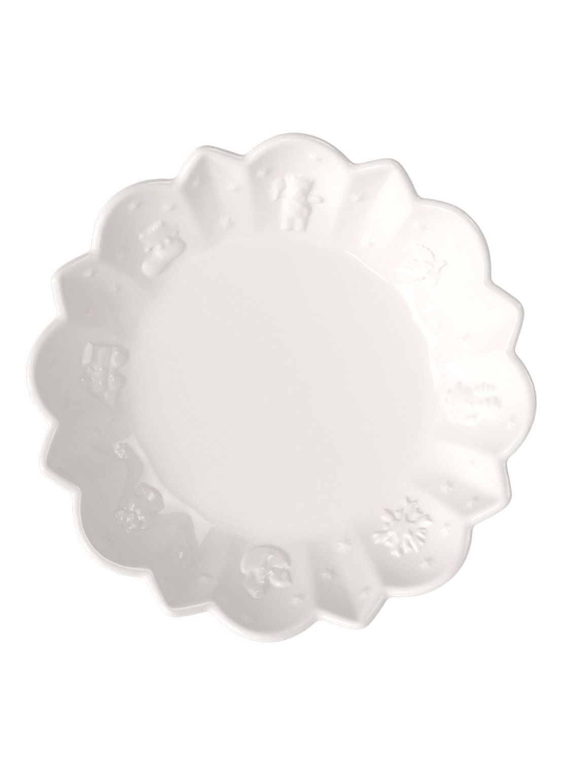 Villeroy & Boch Toy's Delight Royal Classic partyschaal 15 cm - voorkant 2 gebroken wit