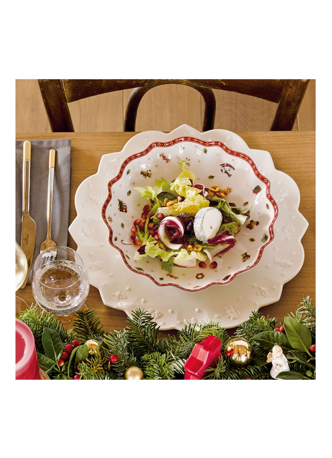 Villeroy & Boch Toy's Delight schaal 24 cm  - detail 6 gebroken wit