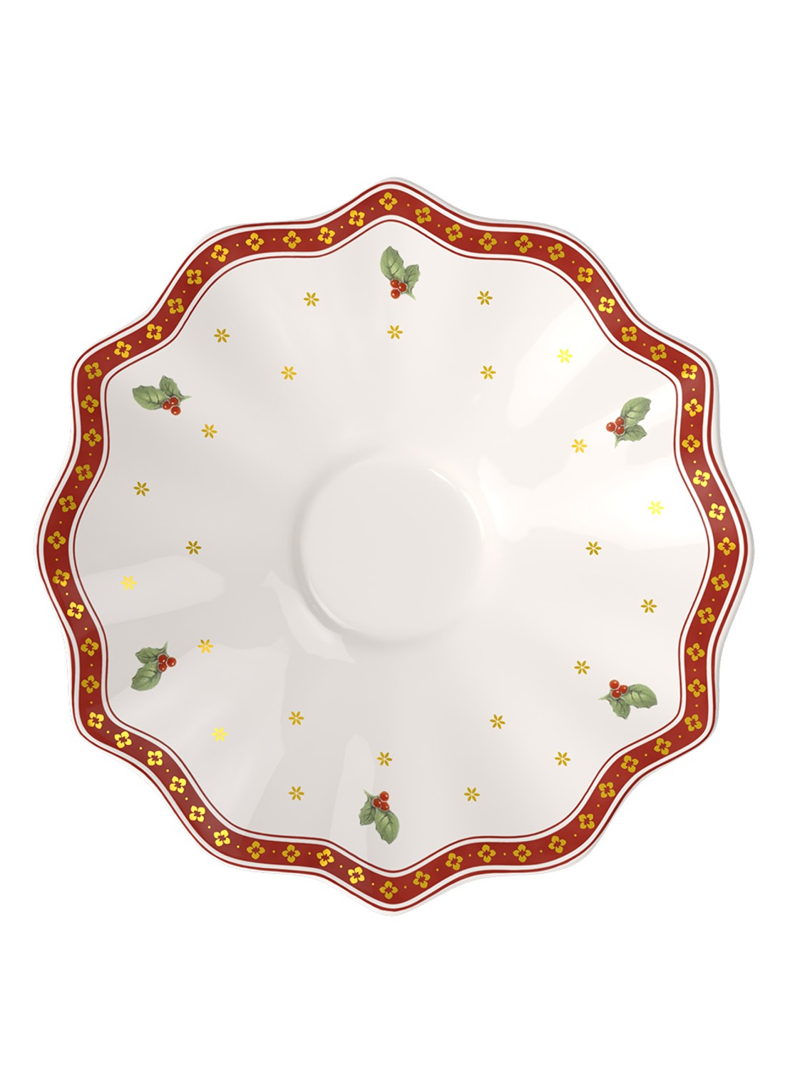 Villeroy & Boch Toy's Delight schotel 18 cm - voorkant 3 steenrood