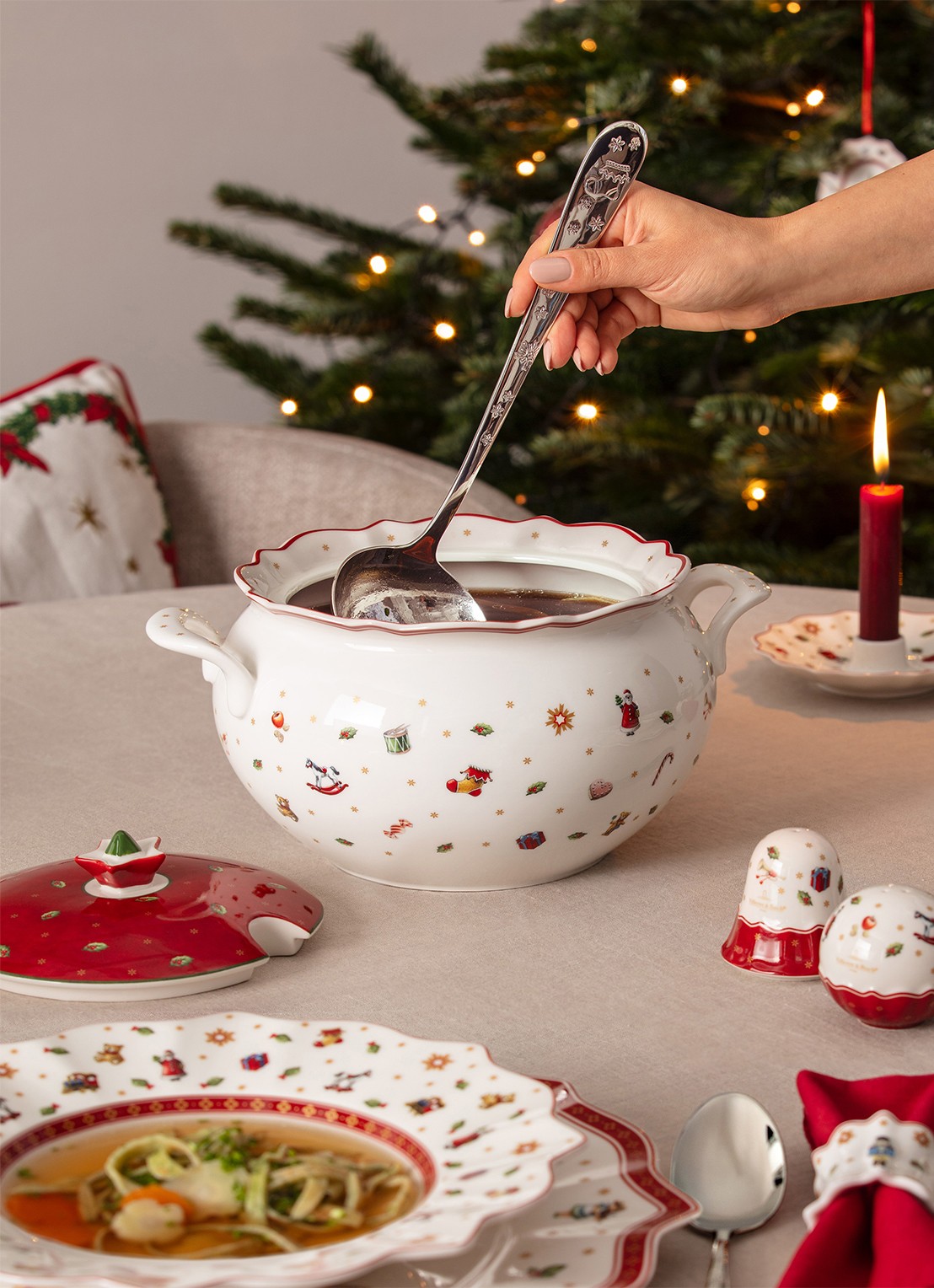 Villeroy & Boch Toy's Delight soeplepel - achterkant zilver