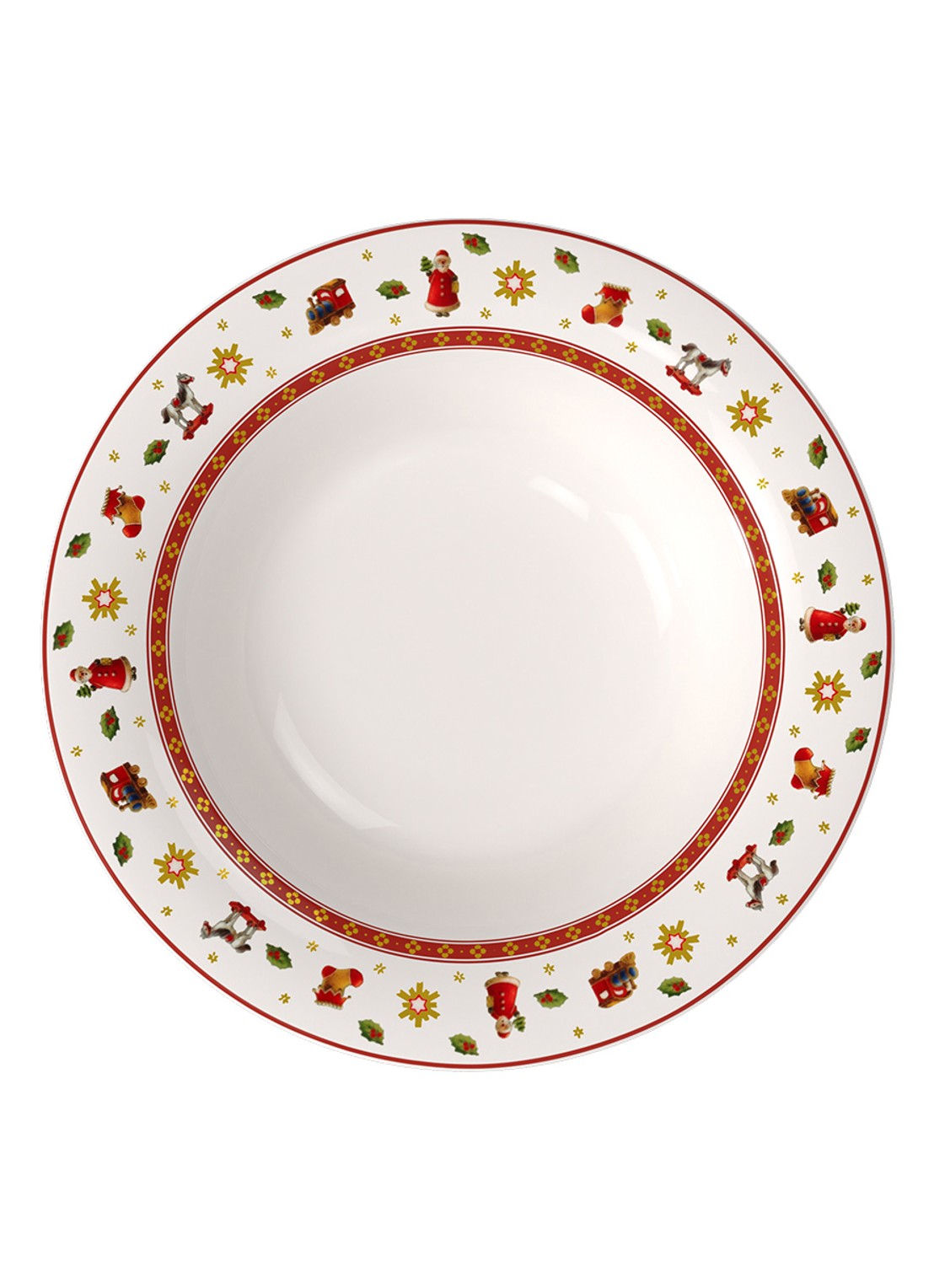 Villeroy & Boch Toy's Delight Specials diep bord 23 cm - voorkant 2 gebroken wit