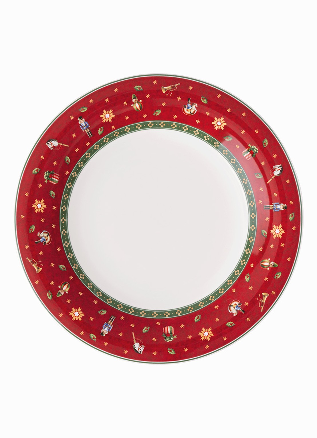 Villeroy & Boch Toy's Delight Specials dinerbord 27 cm - voorkant kersenrood
