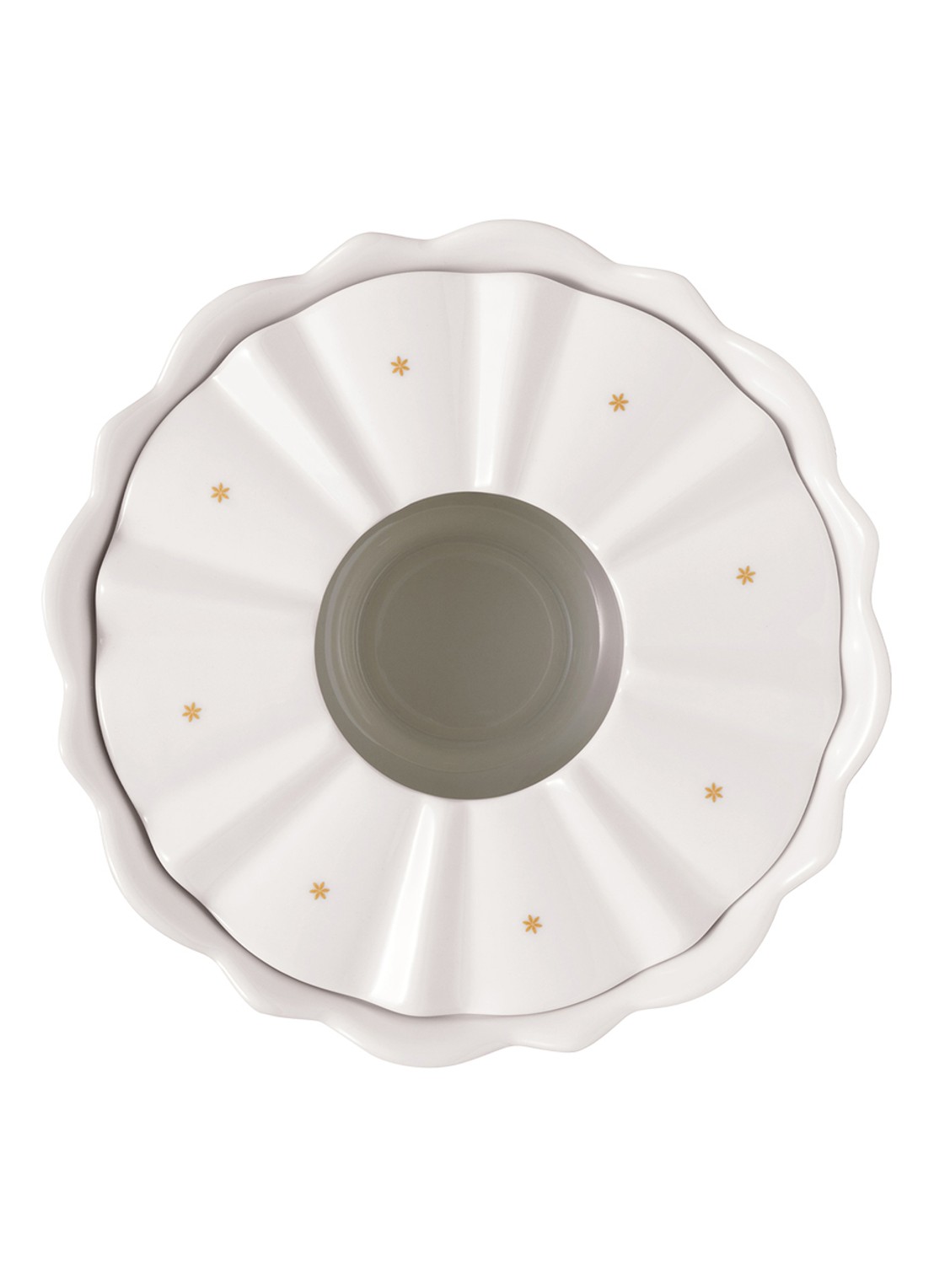 Villeroy & Boch Toy's Delight theelicht - voorkant 3 gebroken wit