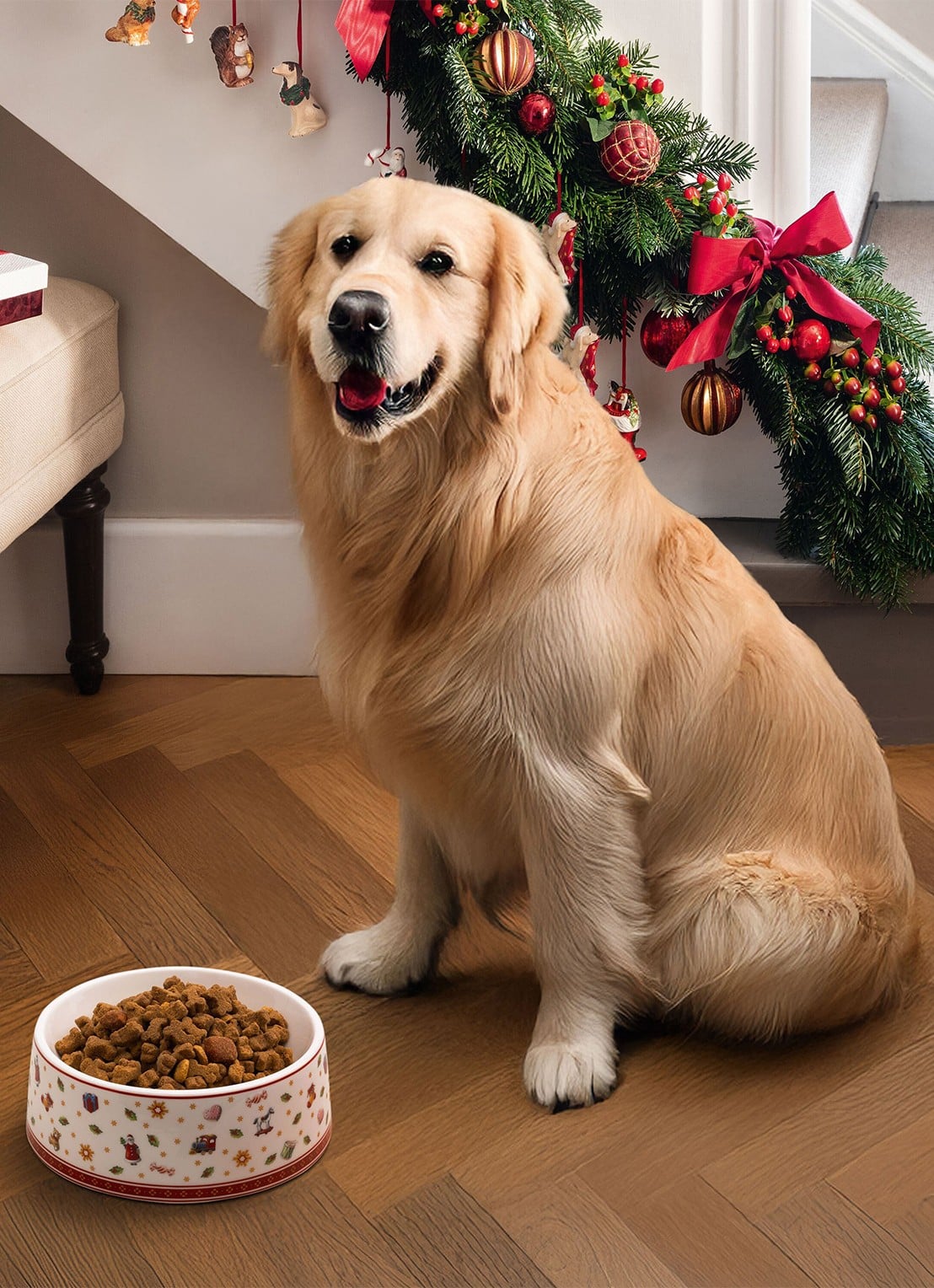 Villeroy & Boch Toy's Delight voerbak voor hond 19,6 cm - detail 4 rood