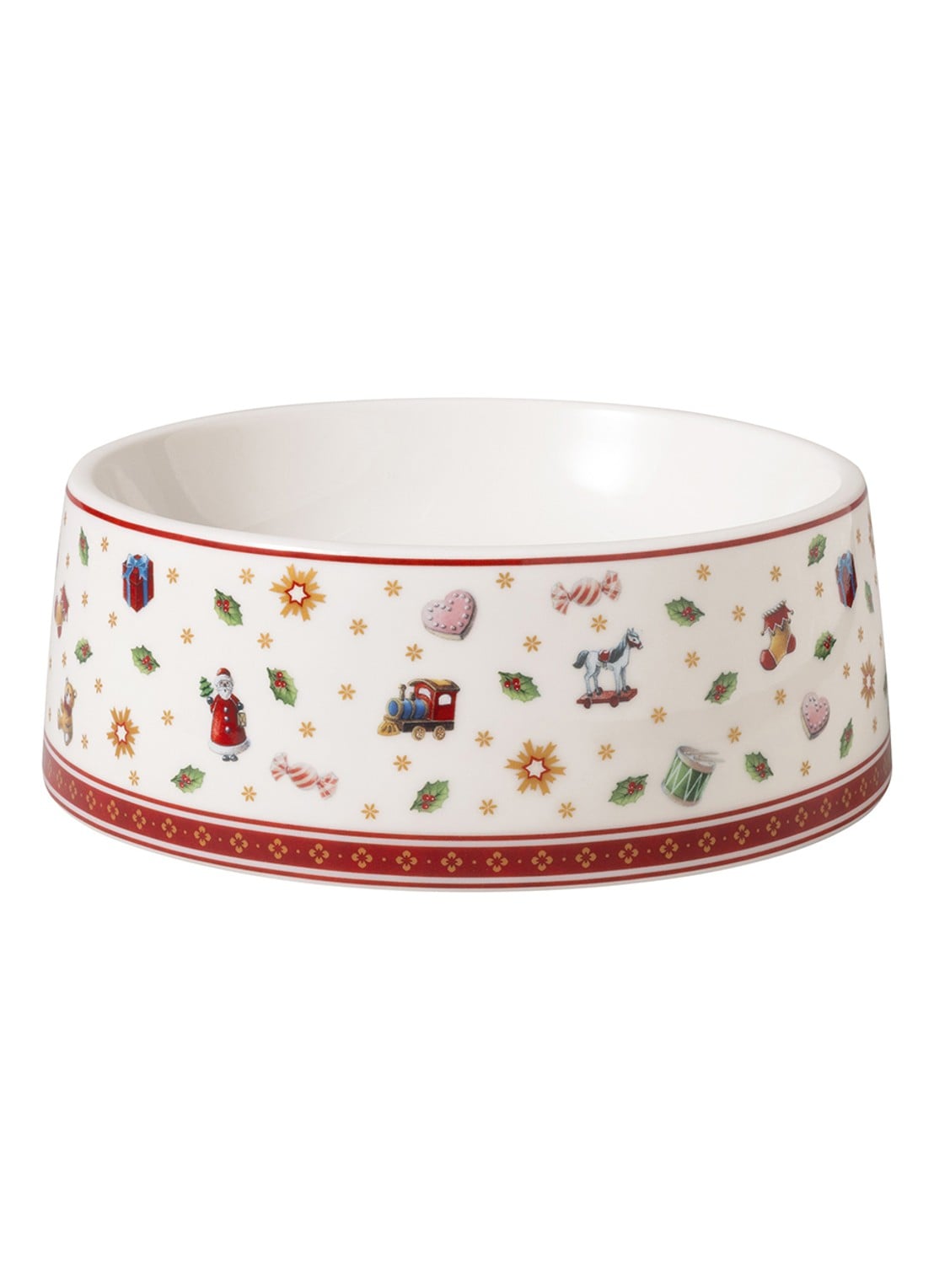 Villeroy & Boch Toy's Delight voerbak voor hond 19,6 cm - voorkant rood