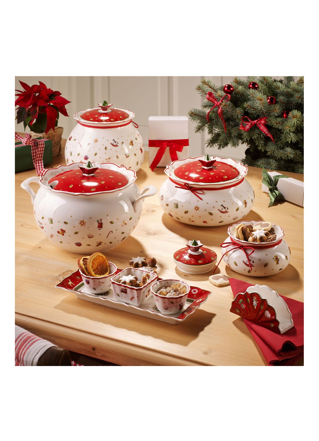 Villeroy & Boch Toy's Delight voorraadpot 35 cl - detail 4 steenrood