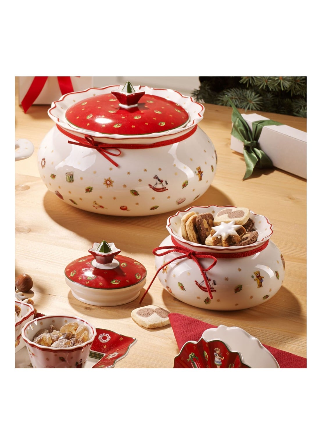 Villeroy & Boch Toy's Delight voorraadpot 52 cl - detail 2 gebroken wit