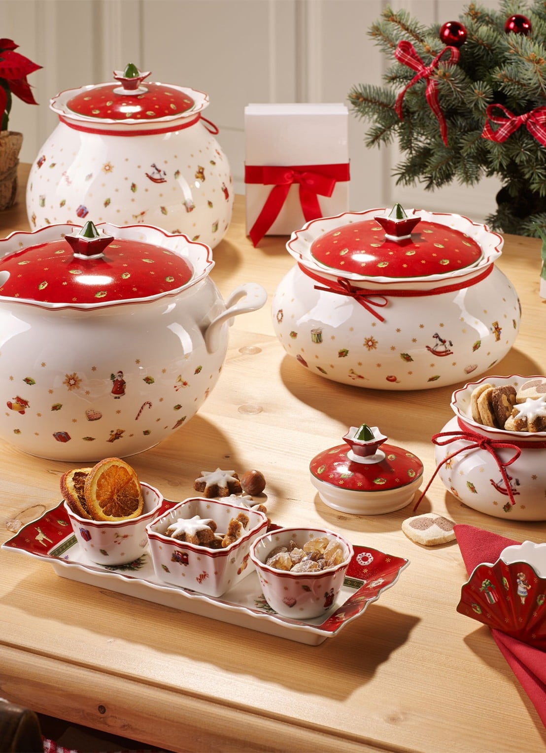 Villeroy & Boch Toy's Delight voorraadpot 52 cl - voorkant 5 gebroken wit