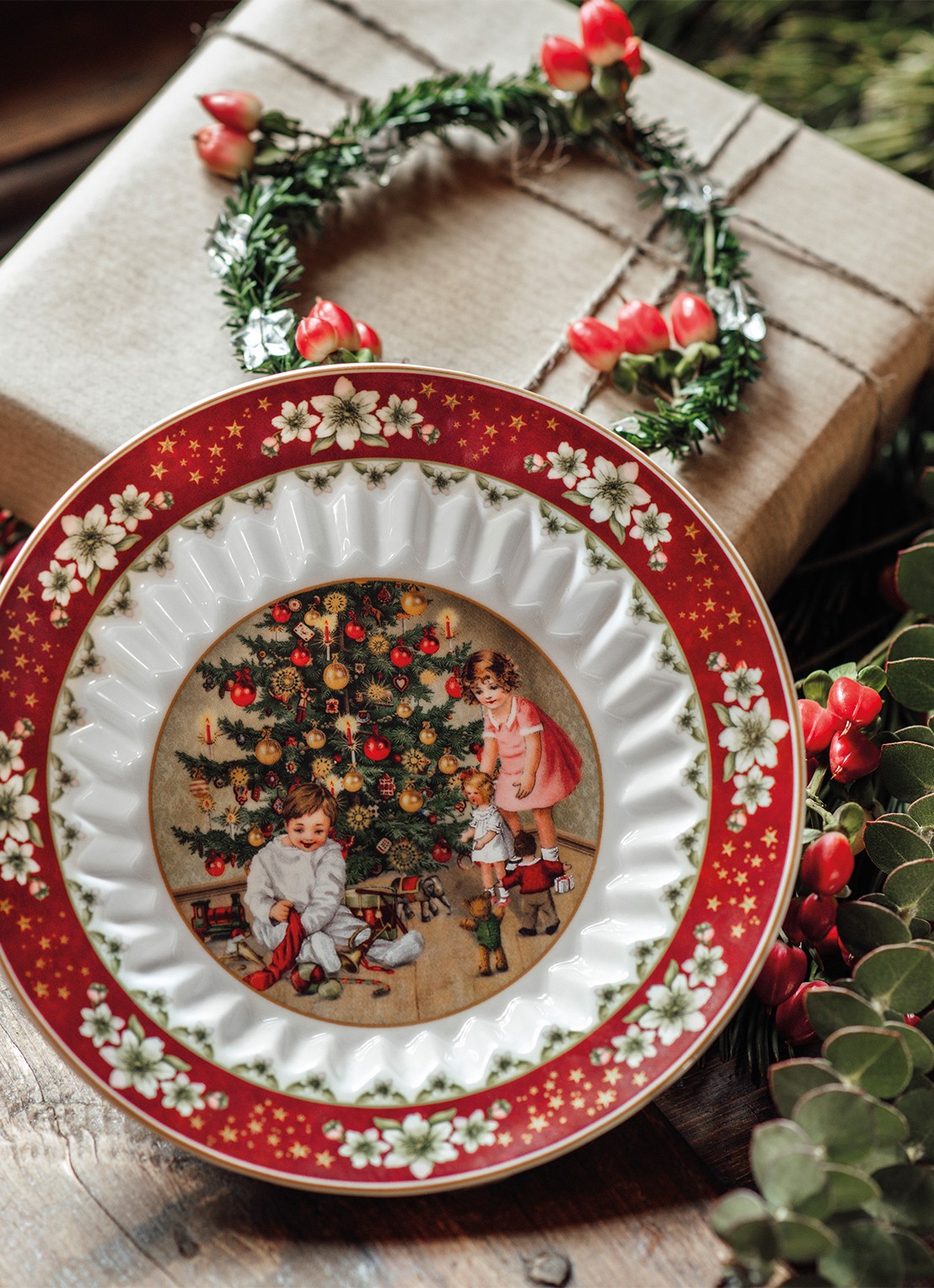 Villeroy & Boch Toy's Fantasy diep ontbijtbord 16,5 cm  - detail 2 steenrood