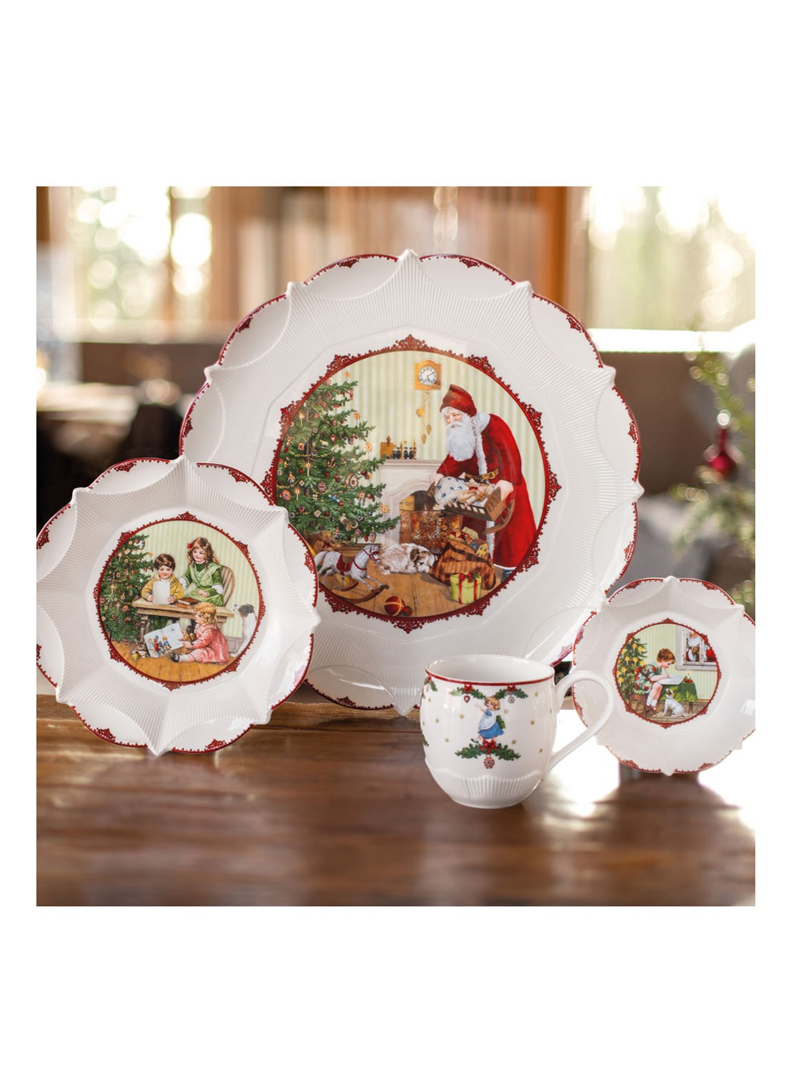 Villeroy & Boch Toy's Fantasy serveerschaal 42 cm - detail 5 gebroken wit