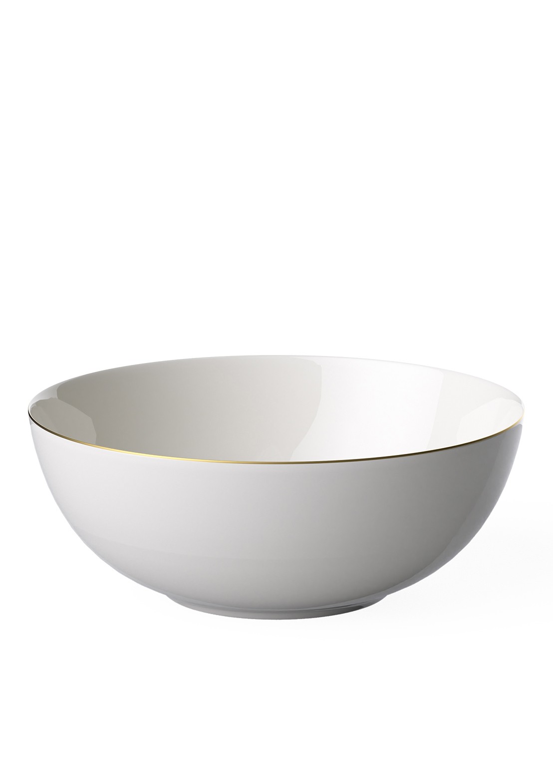 Villeroy & Boch Umnut Gold kom 23 cm - voorkant 3 gebroken wit