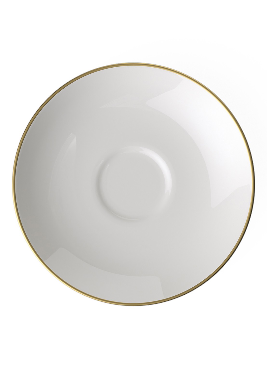 Villeroy & Boch Umnut Gold schotel 15 cm - voorkant gebroken wit