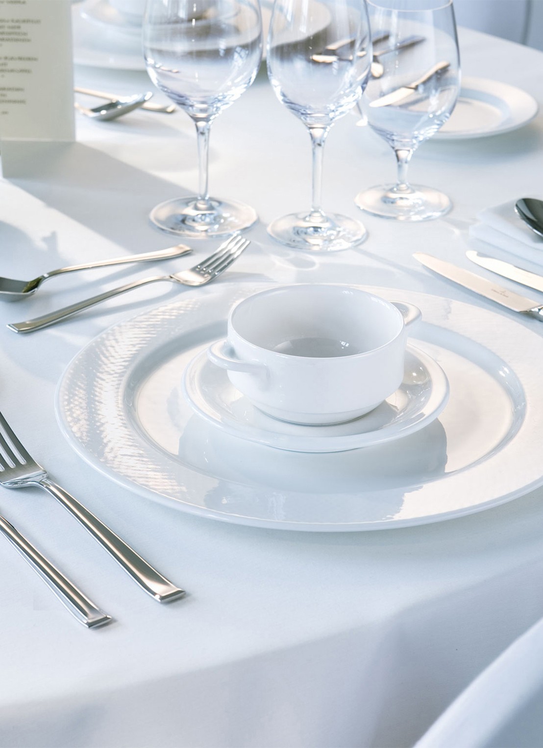 Villeroy & Boch Victor bestekset 68-delig - achterkant zilver
