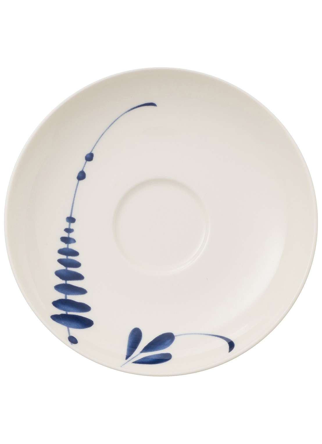 Villeroy & Boch Vieux Luxembourg Brindille schotel 14 cm - voorkant 2 gebroken wit