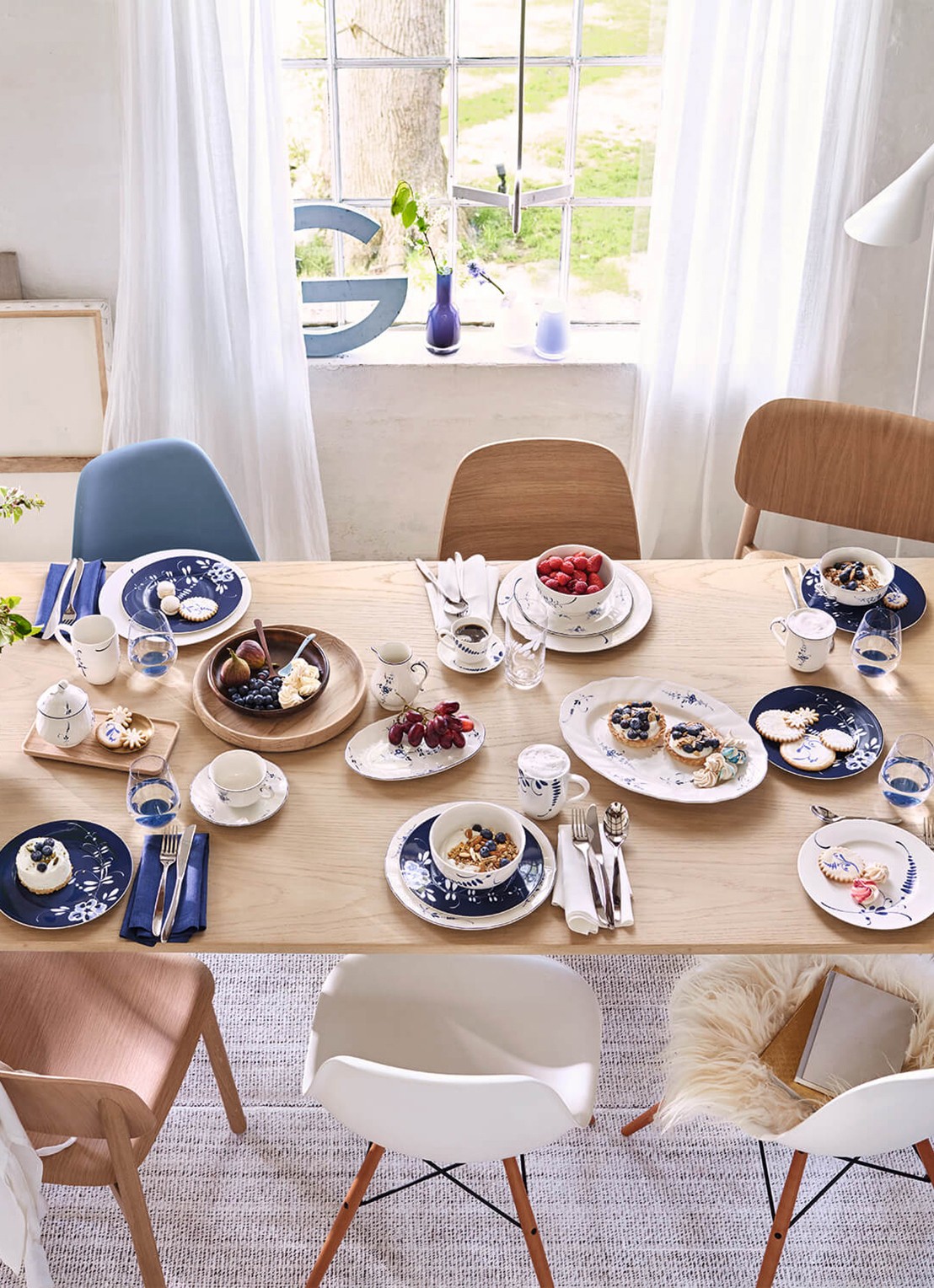 Villeroy & Boch Vieux Luxembourg suikerpot 250 ml - achterkant 3 gebroken wit