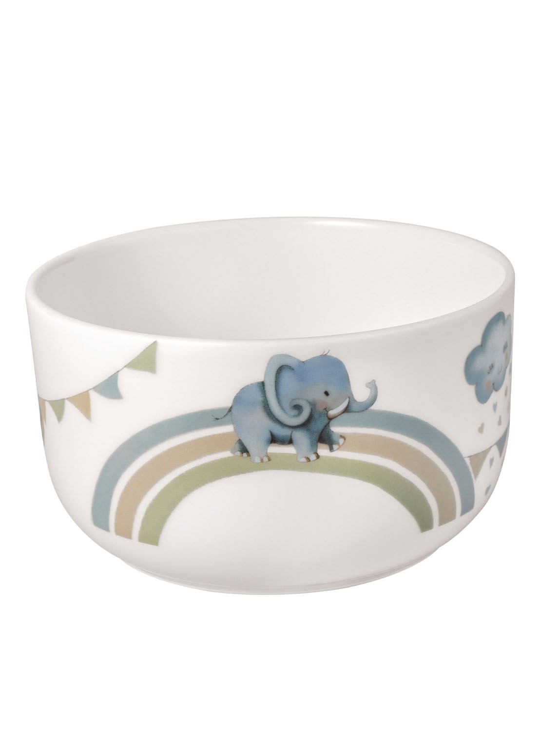Villeroy & Boch Walk like an Elephant kom 12,5 cm - voorkant gebroken wit