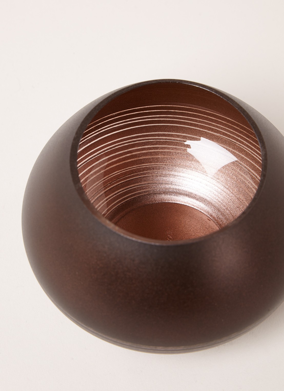 Villeroy & Boch Waxinelichthouder 7 cm - detail koper