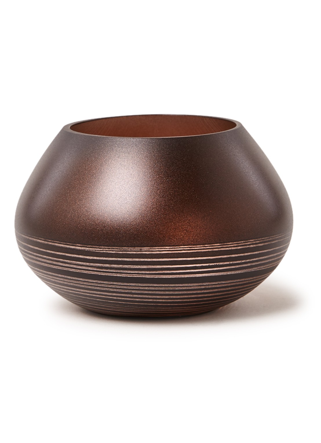 Villeroy & Boch Waxinelichthouder 7 cm - voorkant 2 koper