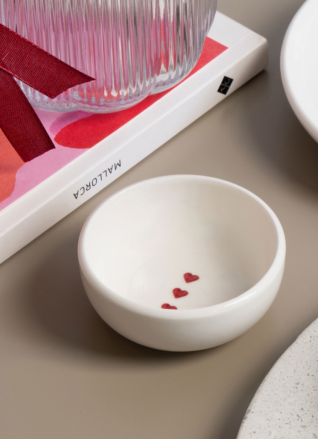 Villeroy & Boch With Love dipschaal 8 cm - voorkant 3 wit