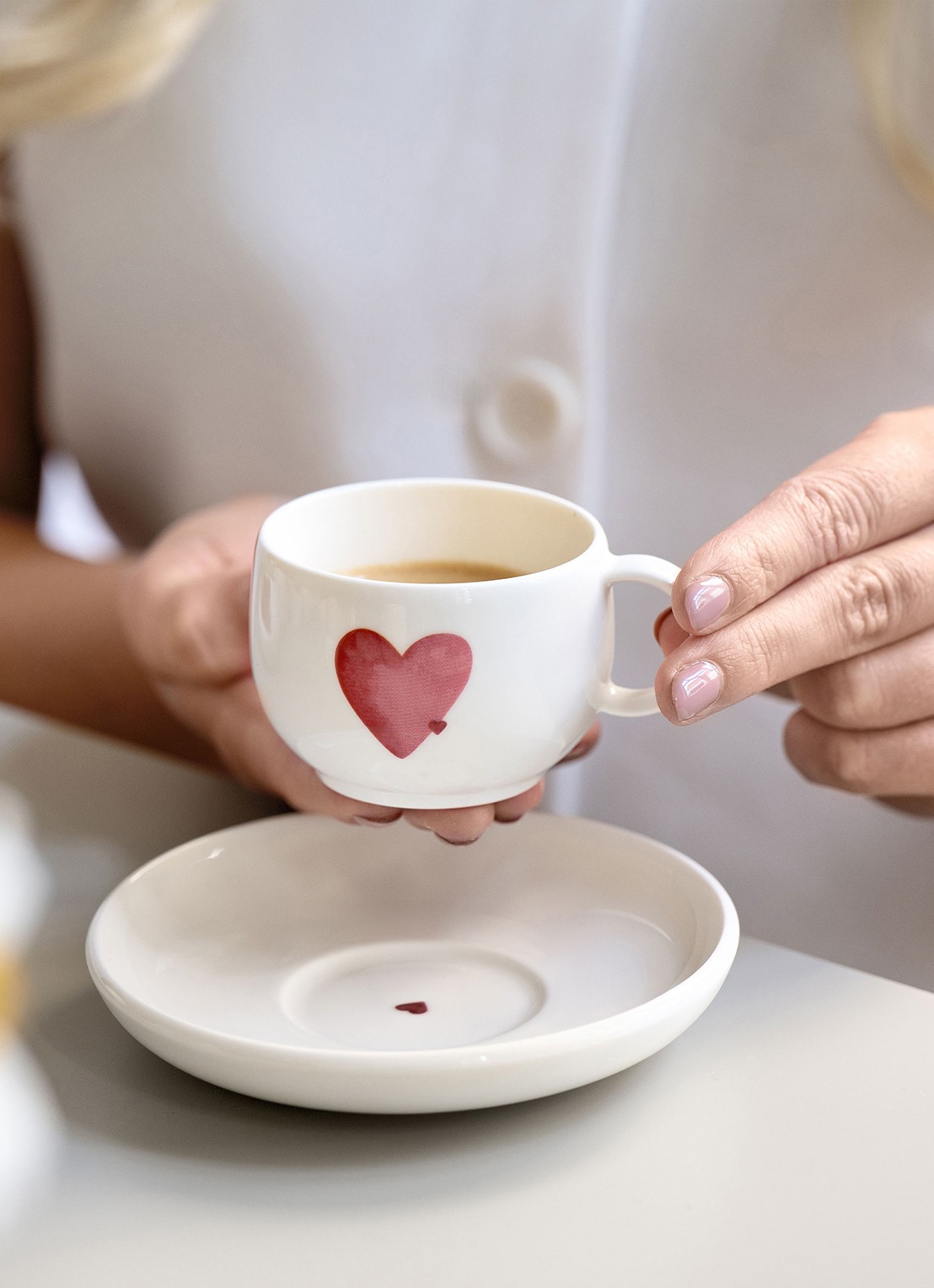 Villeroy & Boch With Love schotel 12 cm - voorkant 2 wit