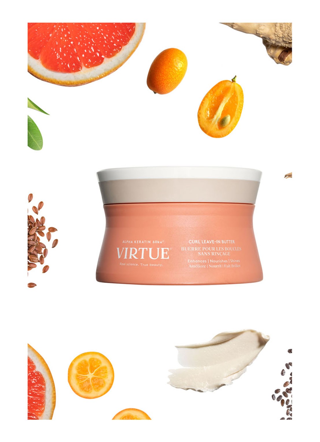 Virtue Curl Leave-In Butter - leave-in conditioner voor krullen - detail 6 undefined