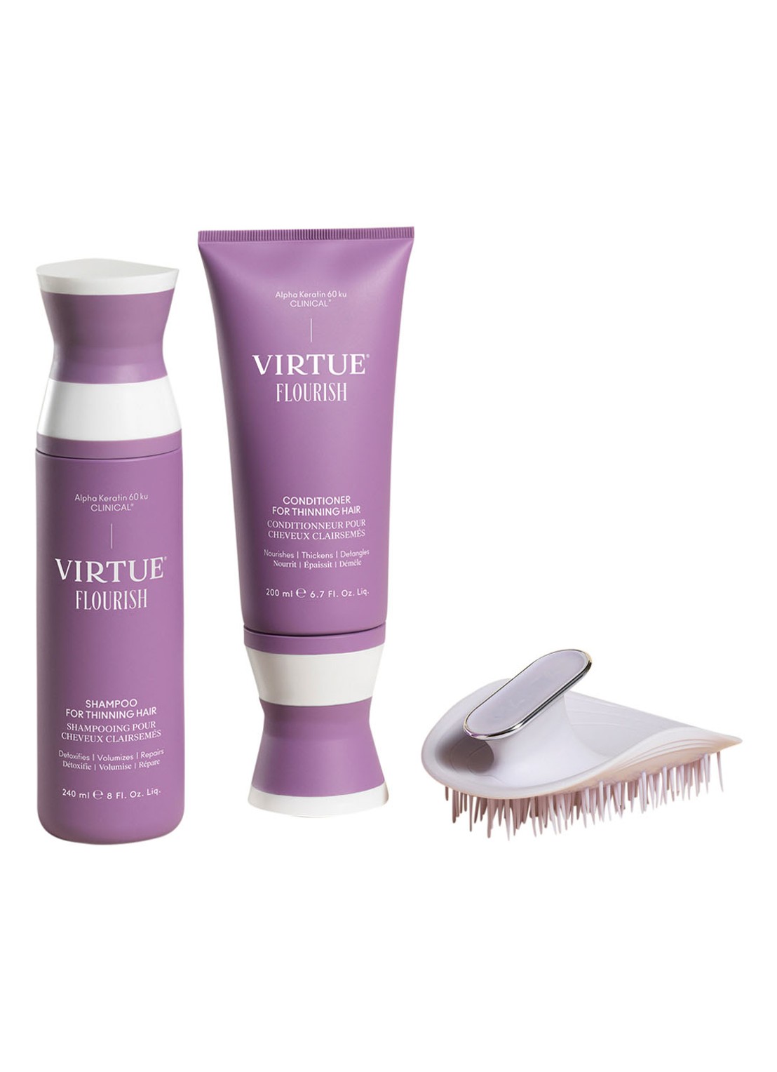 Virtue Flourish Manta Brush - hoofdhuid massageborstel - detail 4 undefined