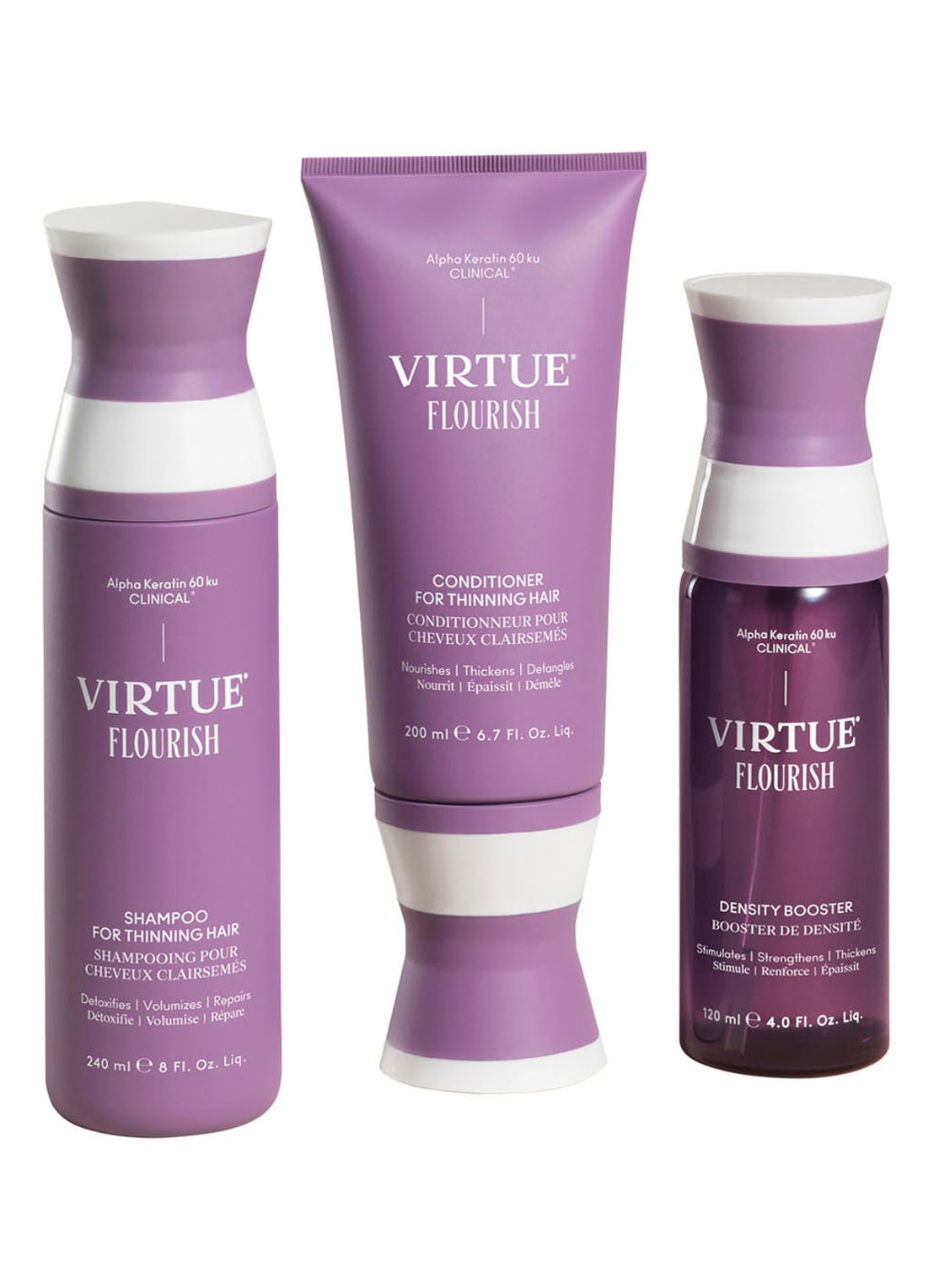 Virtue Flourish Nightly Intensive Hair Rejuvenation Treatment - haarverzorgingsset - voorkant undefined