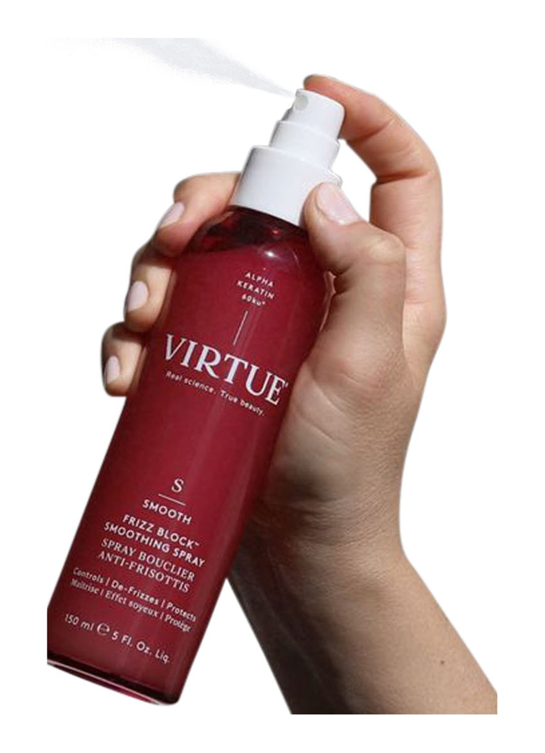 Virtue Frizz Block Smoothing Spray - anti-pluis haarspray - detail 3 undefined