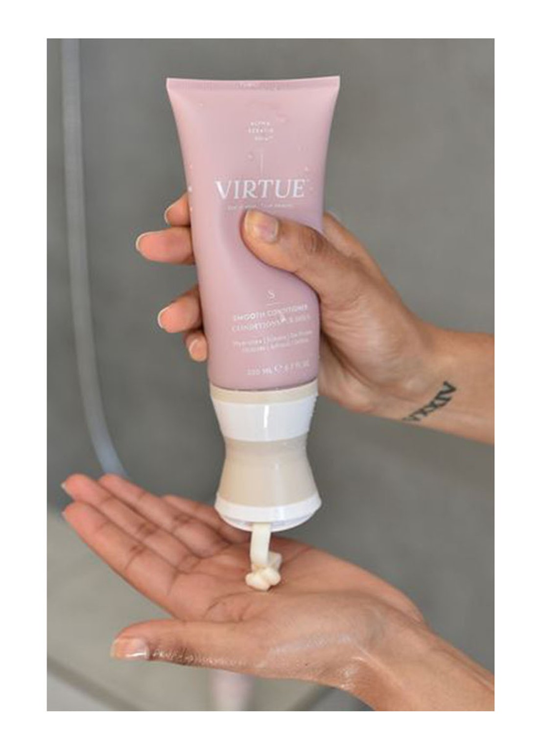 Virtue Mini Smooth Conditioner - travel size conditioner - detail 3 undefined