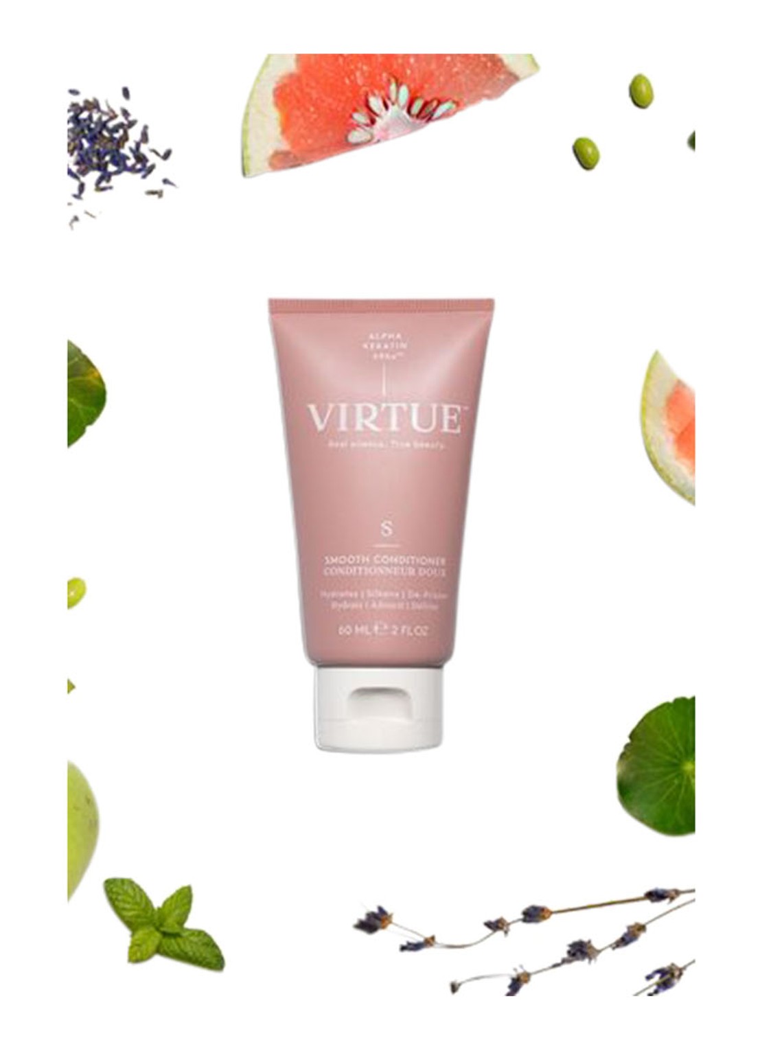 Virtue Mini Smooth Conditioner - travel size conditioner - detail 4 undefined