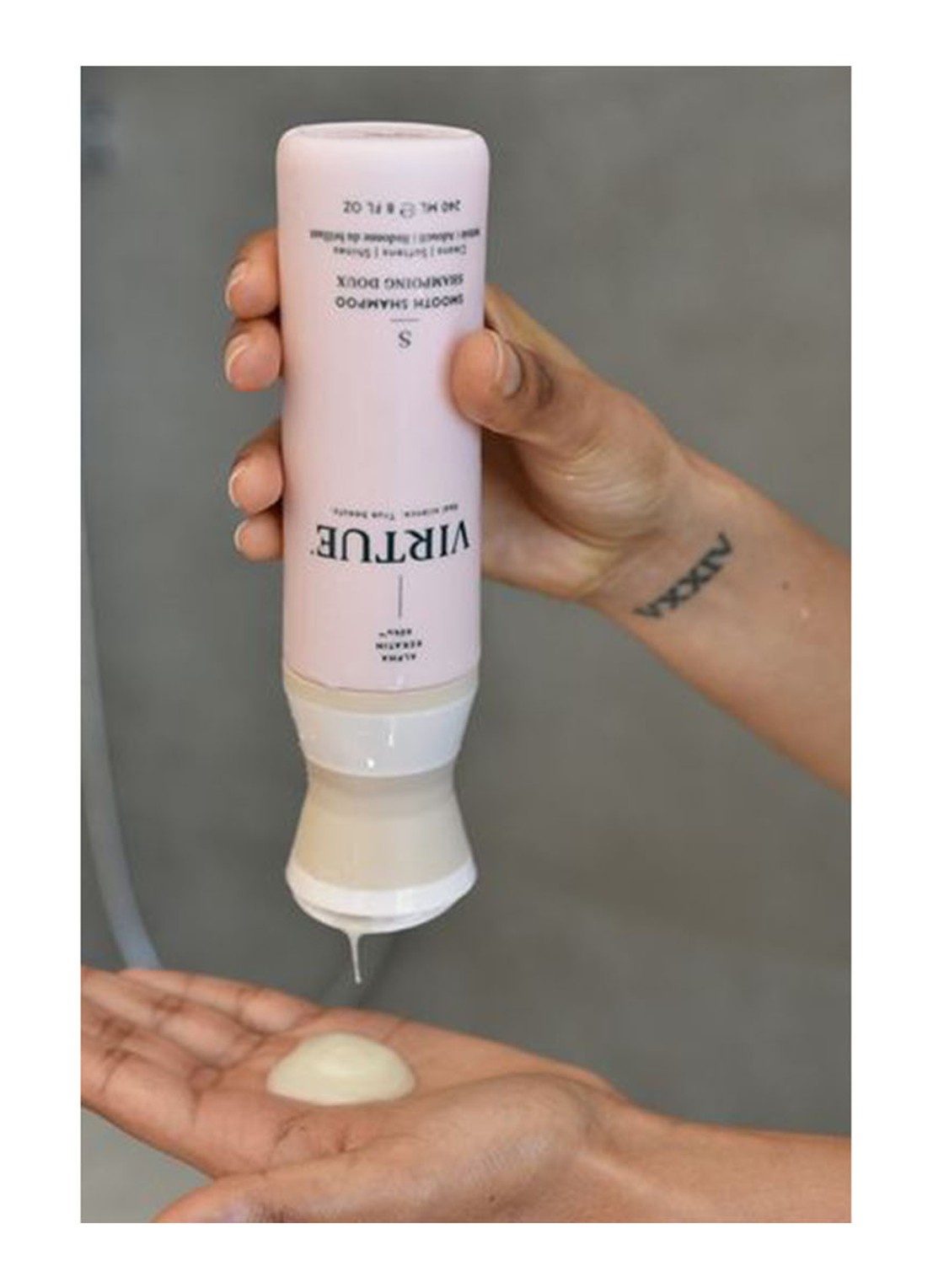 Virtue Mini Smooth Shampoo - travel size shampoo - detail 3 undefined