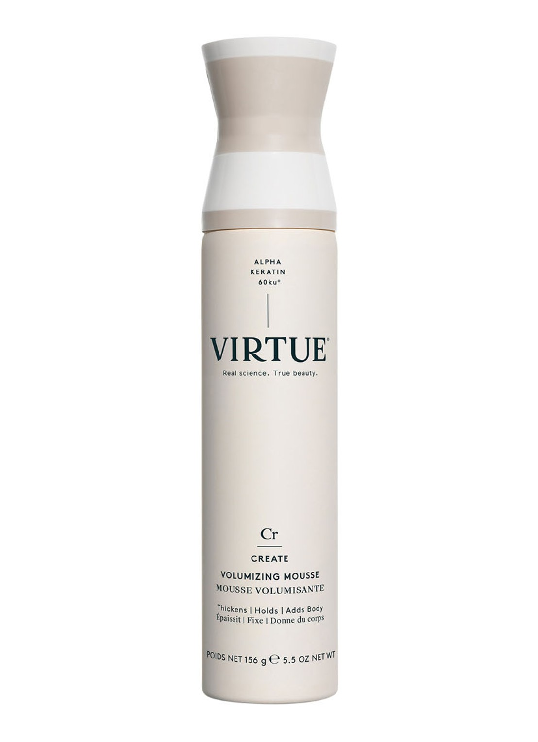 Virtue Volumizing Mousse - volume haarmousse - voorkant 2 undefined