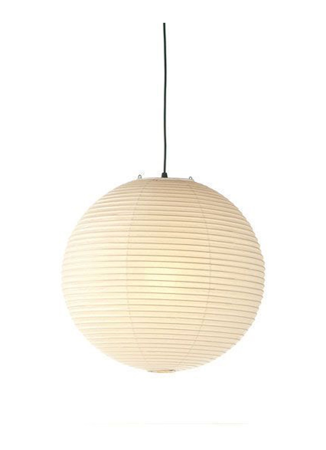 Vitra Akari 55A hanglamp Ø55 cm - voorkant creme