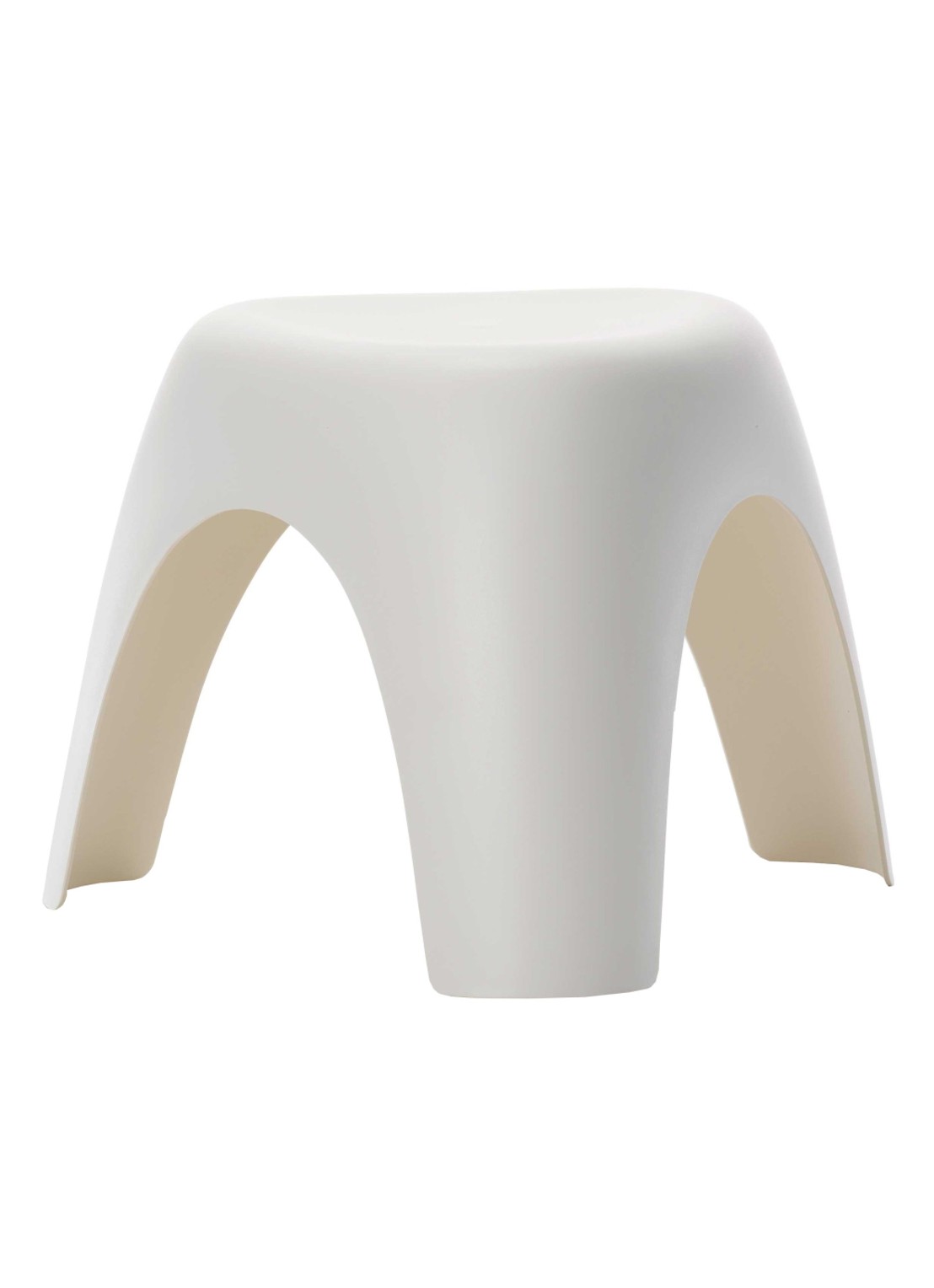 Vitra Elephant Stool kruk 37 cm - voorkant creme