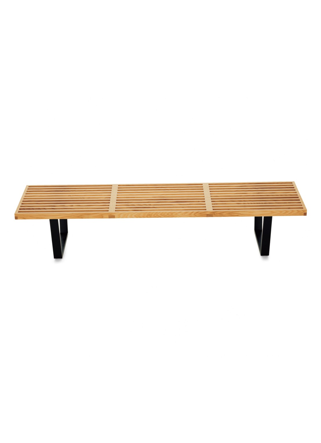 Vitra Nelson Bench salontafel large - voorkant camel