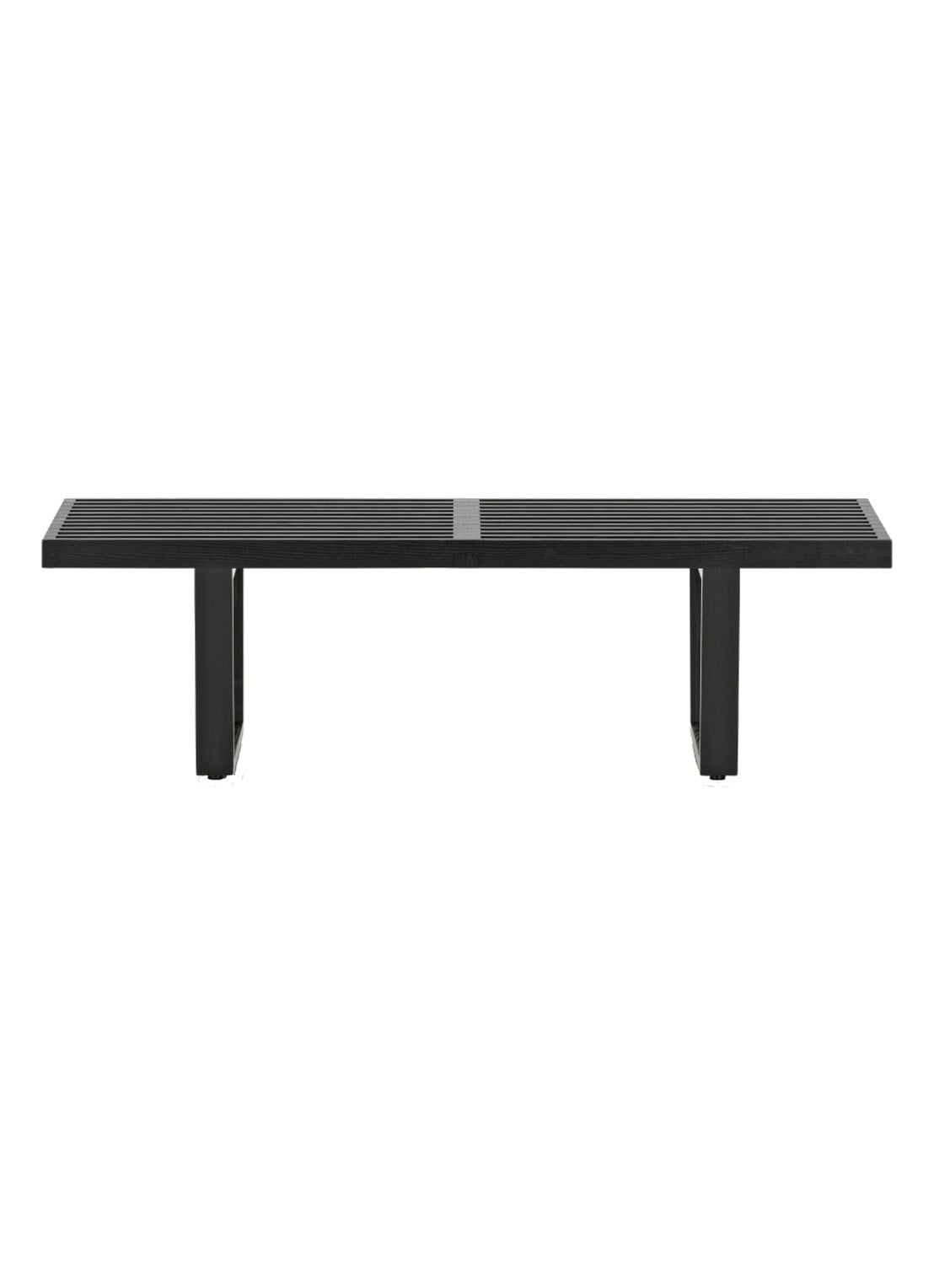 Vitra Nelson Bench salontafel medium - voorkant zwart