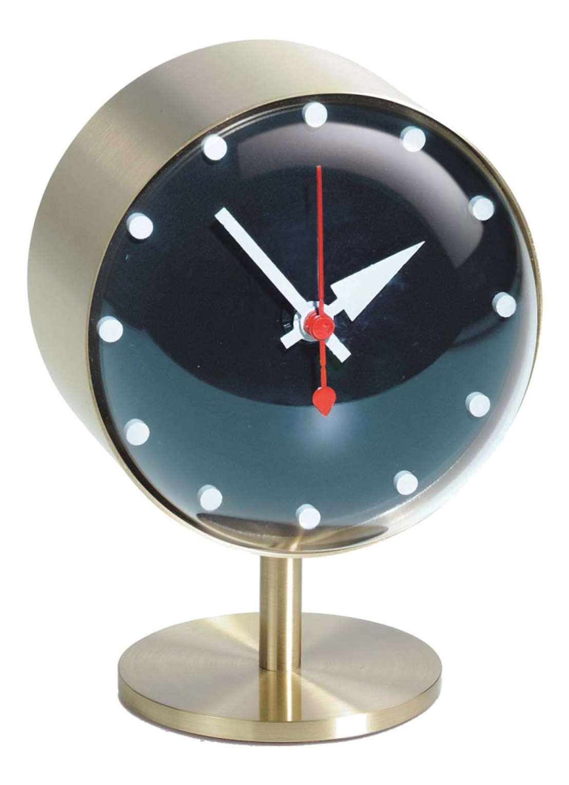 Vitra Night Clock klok  - voorkant zwart