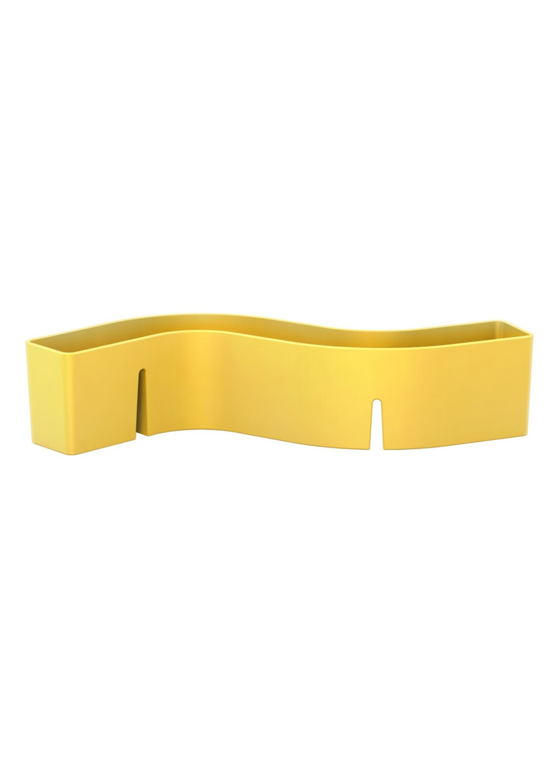 Vitra S-Tidy pennenbakje  - voorkant geel