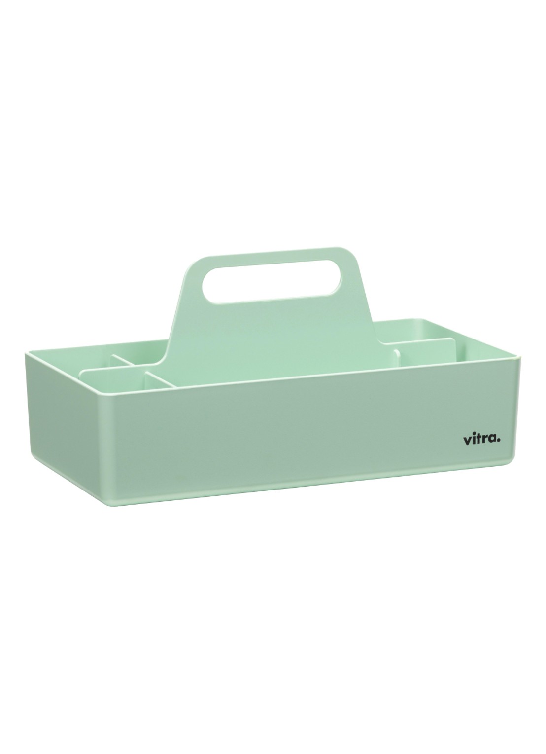 Vitra Toolbox opbergbak - voorkant groen