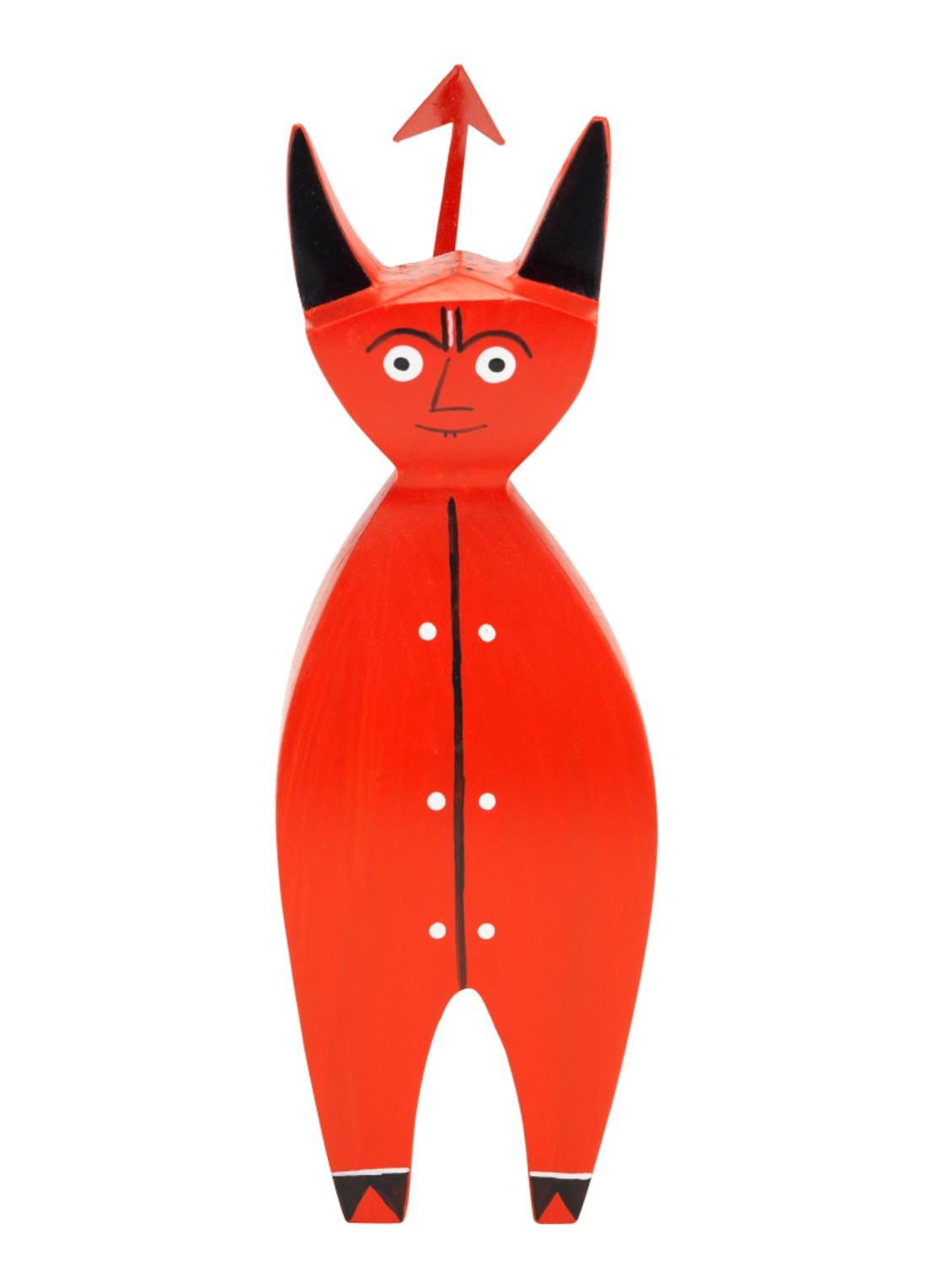 Vitra Wooden Dolls Little Devil - voorkant rood