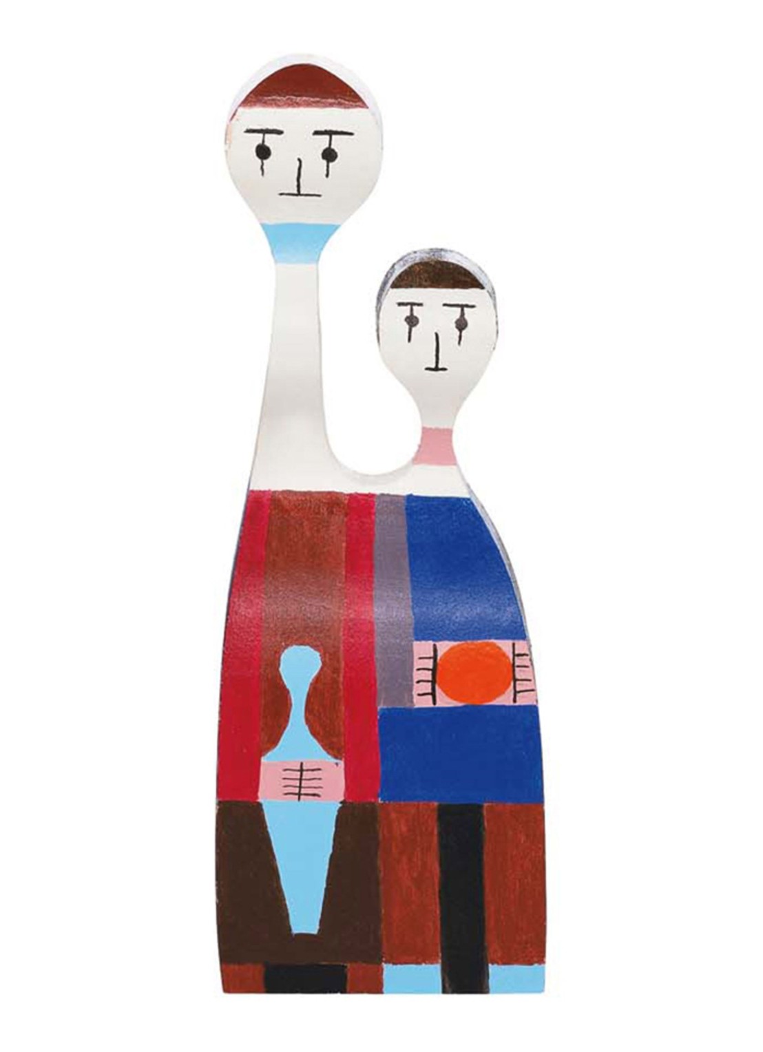 Vitra Wooden Dolls No. 11 - voorkant rood
