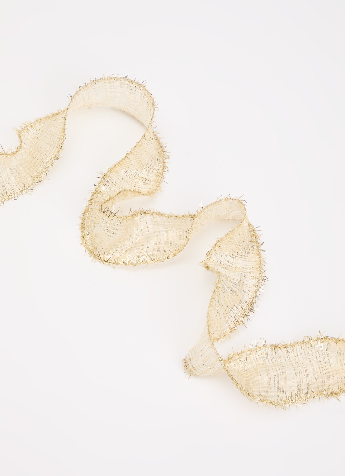 Vivant Frizzle lint 10 meter x 38 mm - voorkant 2 goud