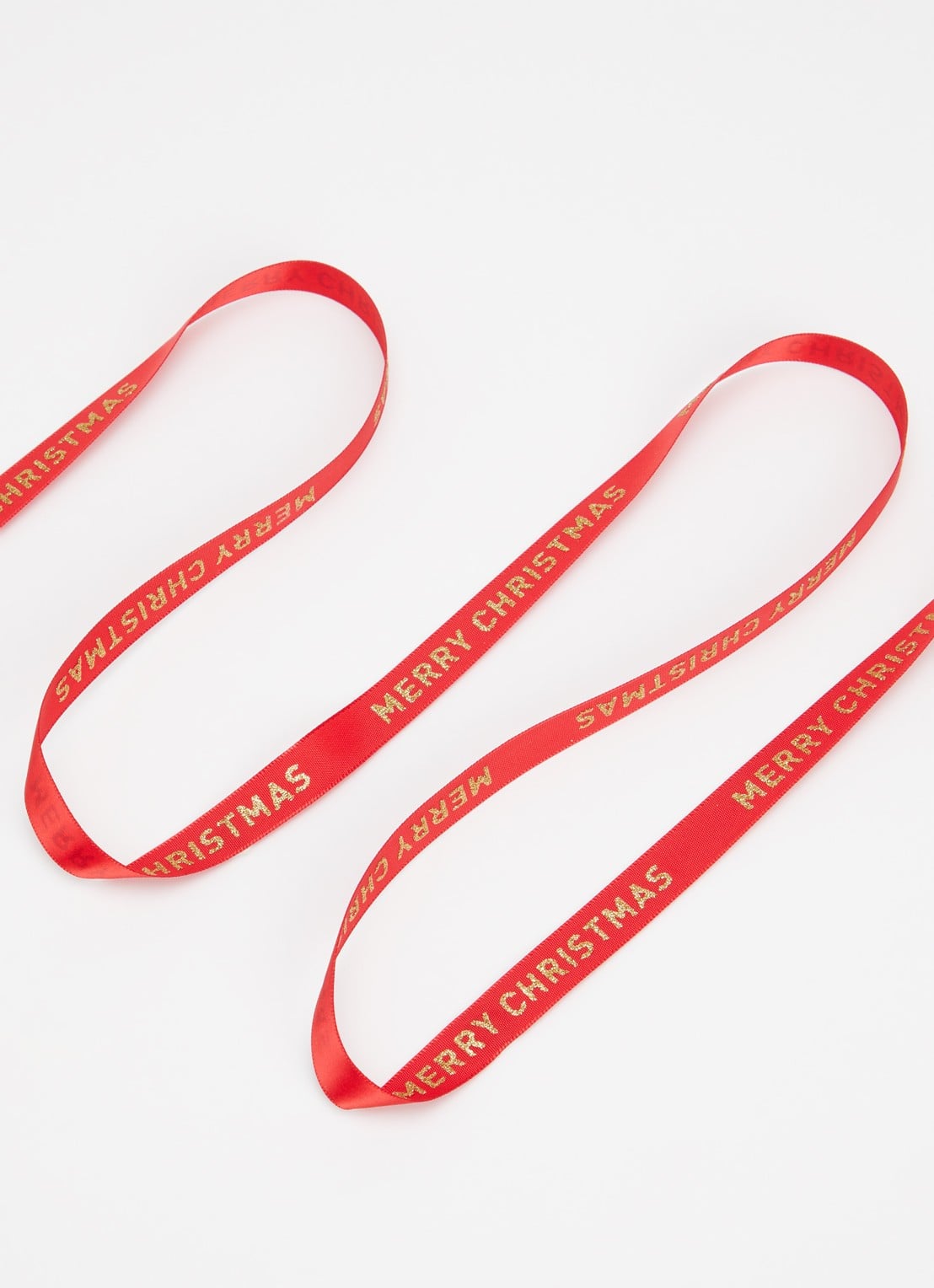 Vivant Satin Christmas kerstlint 15 meter x 12 mm - voorkant 2 rood
