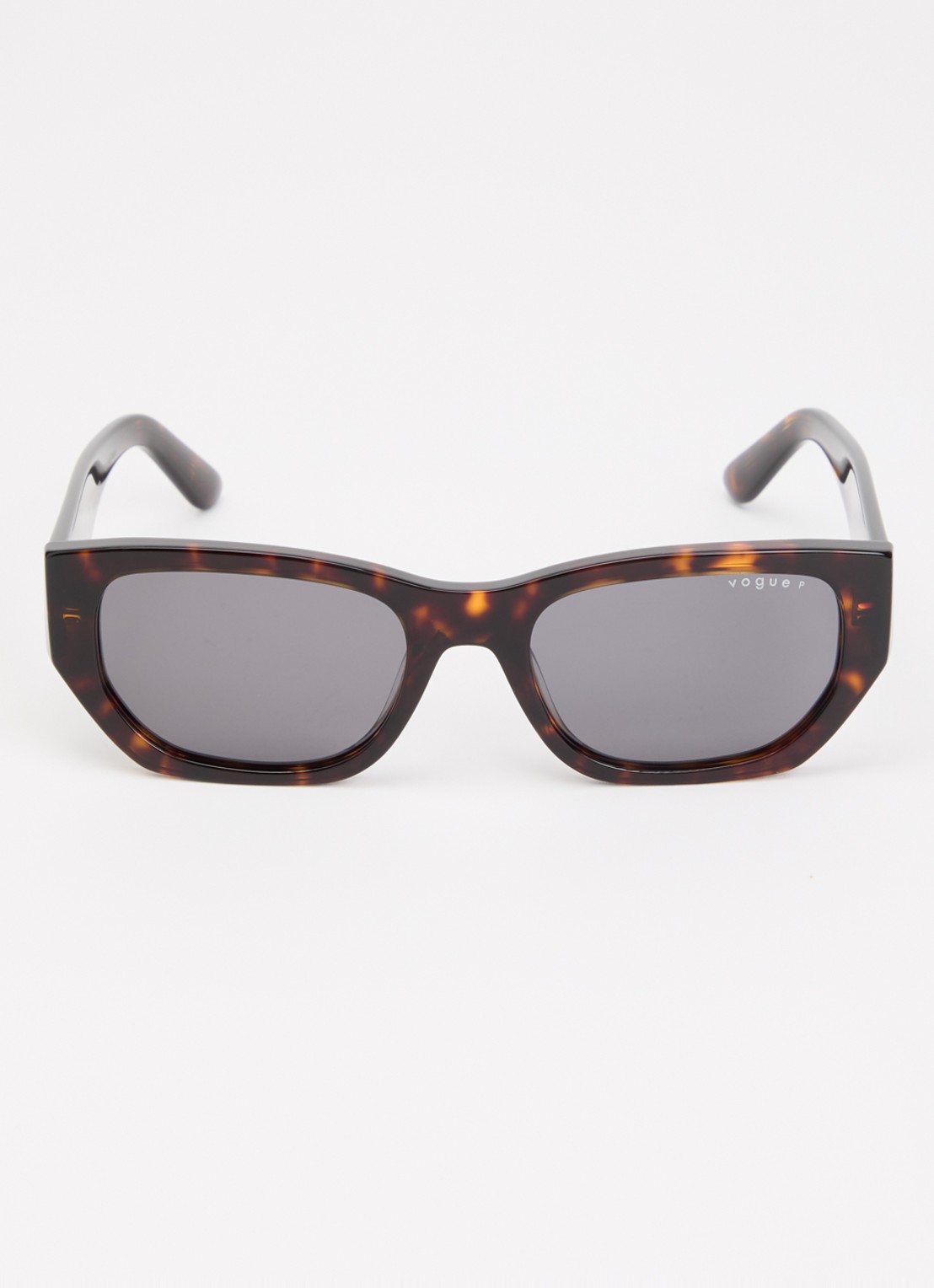 VOGUE Cat Eye zonnebril gepolariseerd VO5586S - detail 2 donkerbruin
