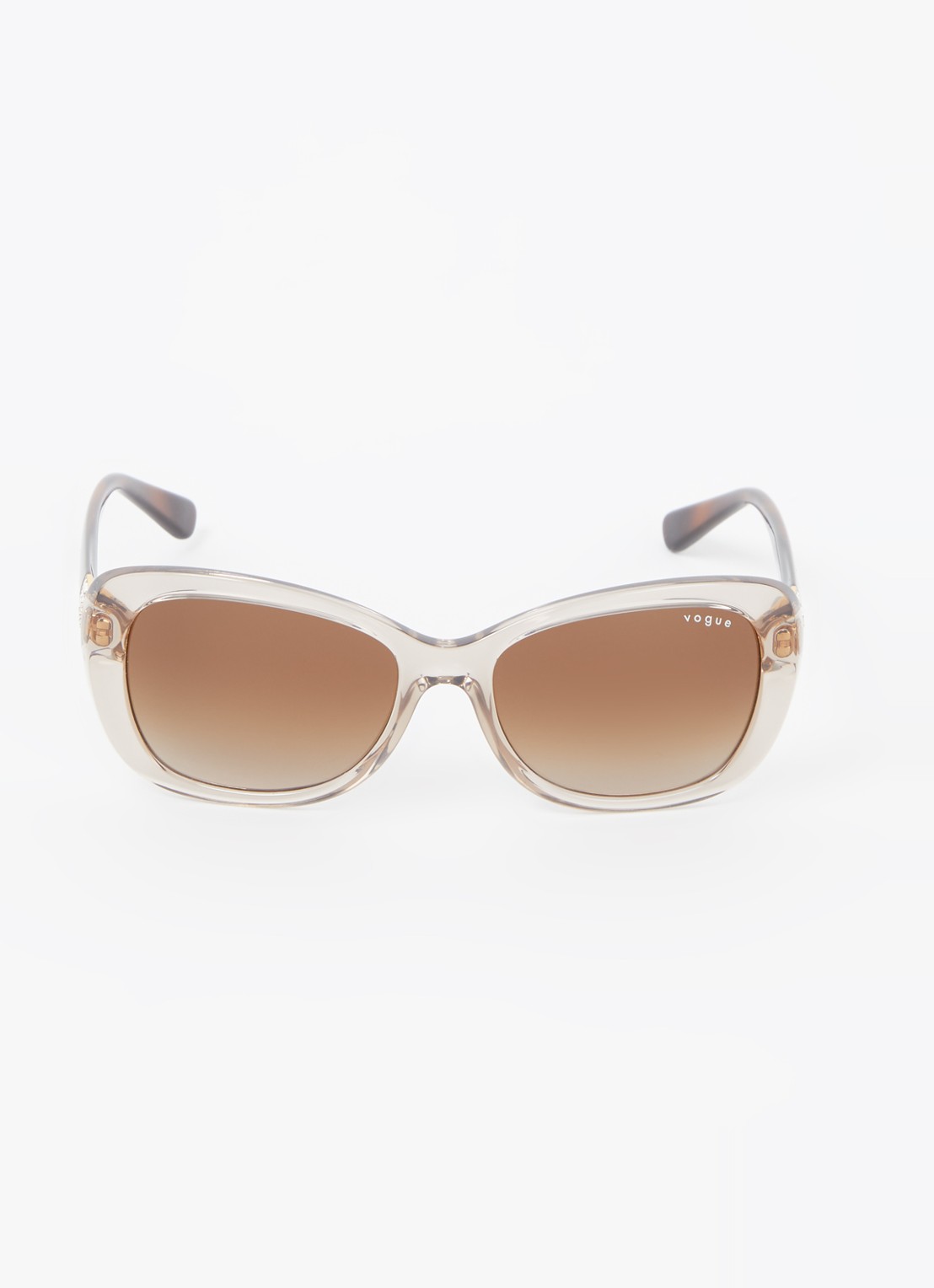 Vogue Cat Eye zonnebril V02943SB - voorkant 2 lichtbruin