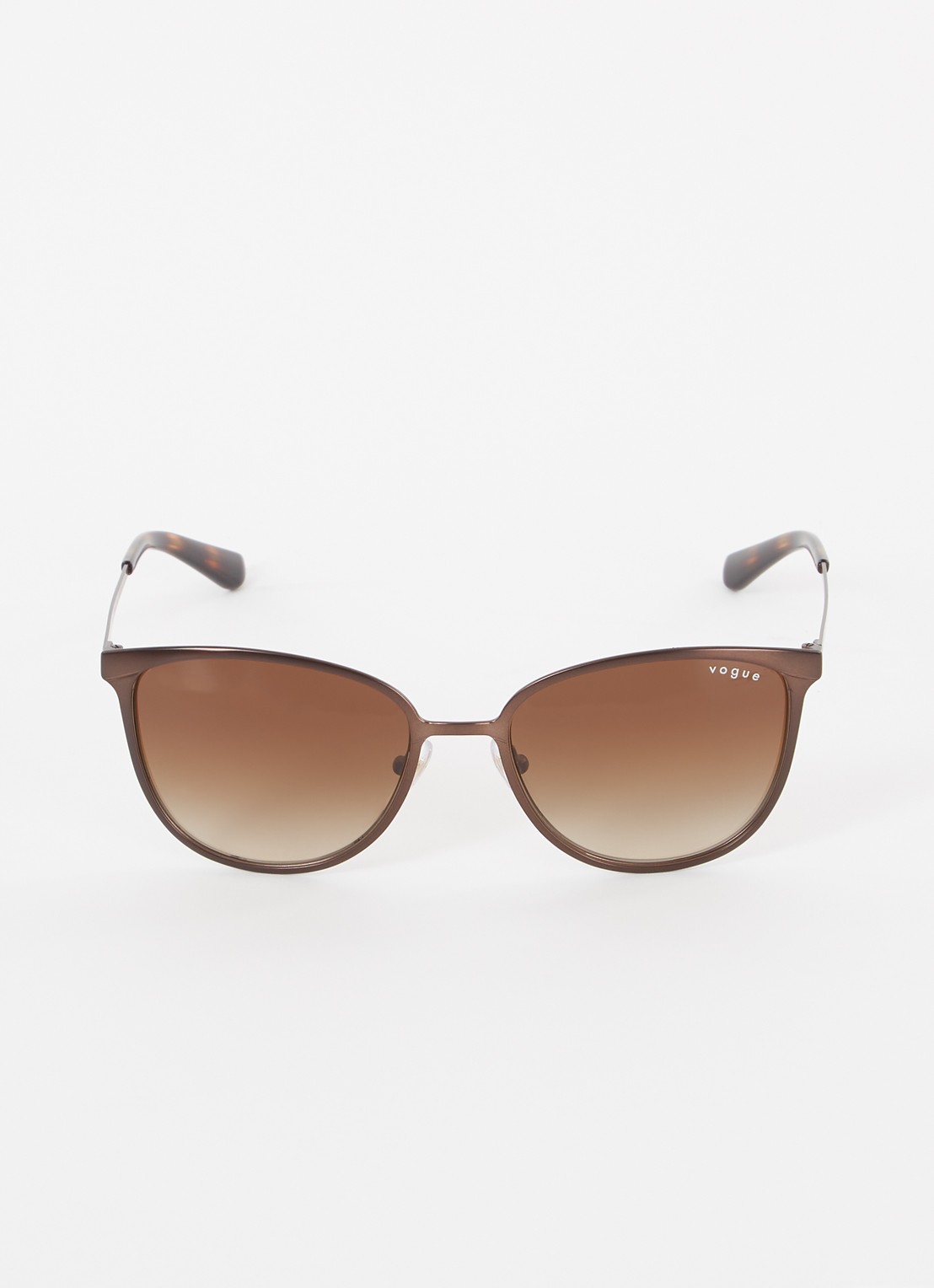 VOGUE Cat Eye zonnebril VO4002S - voorkant 2 bruin