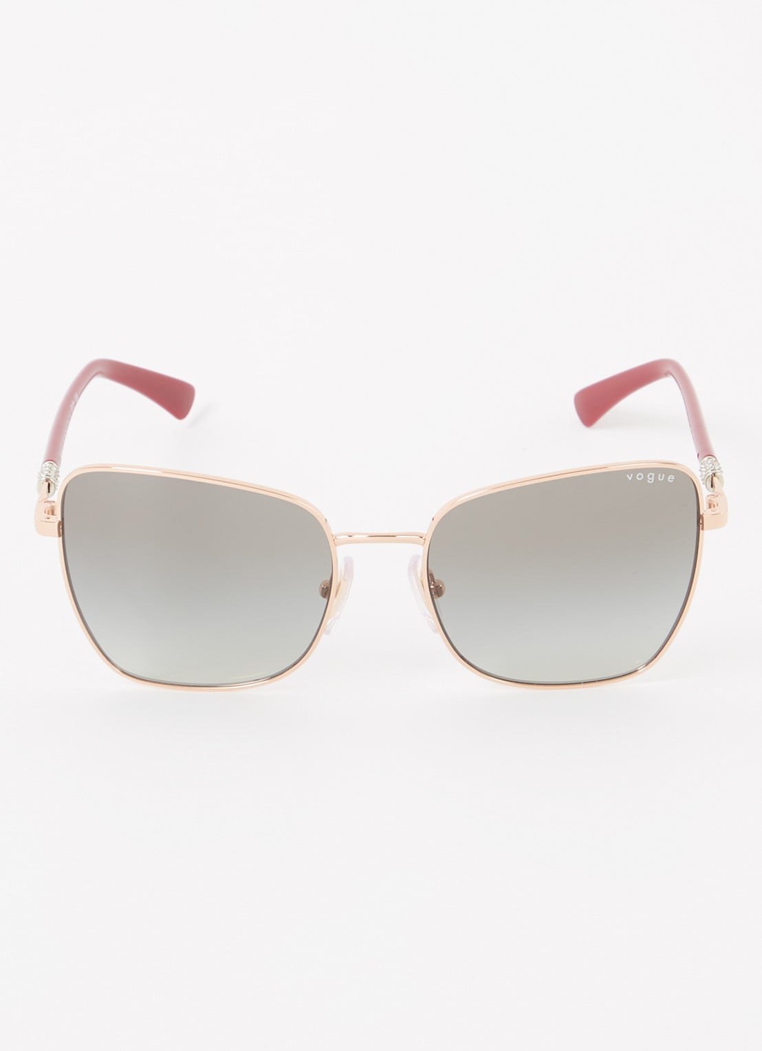Vogue Cat Eye zonnebril VO4277SB - detail 3 roségoud